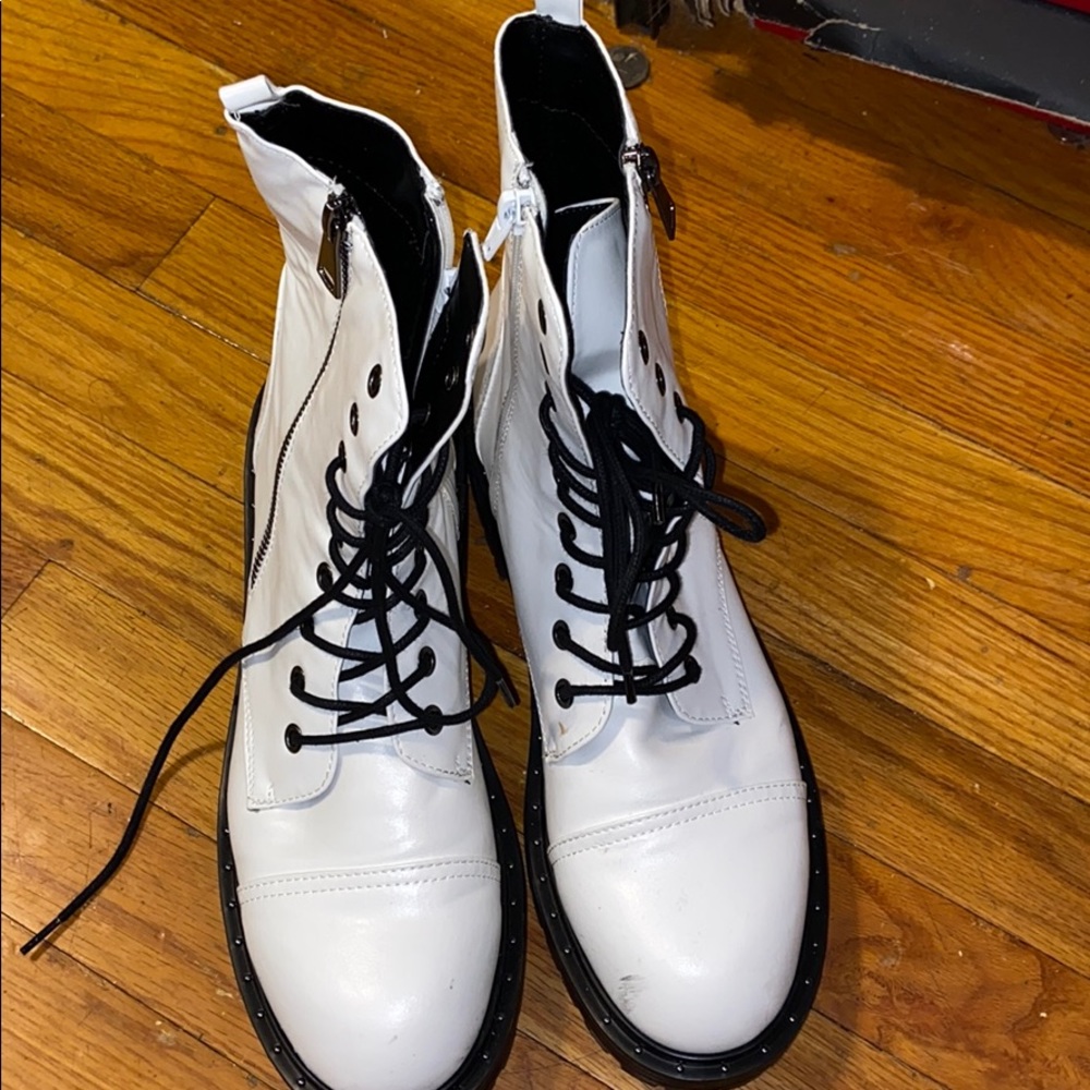 White boots